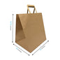 1410FB | 250pcs Super Royal 14x10x15.75 inches Kraft Paper Bag Flat Handles – main