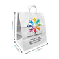 Dumbo 15x10.5x16.5 inches White Paper Bags Twisted Handles, Full Color Print, Printed in Canada – main