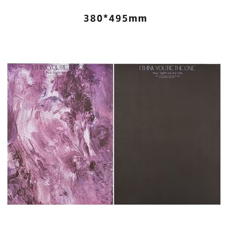Artistic Oil Painting Wrapping Paper - 10 Sheets