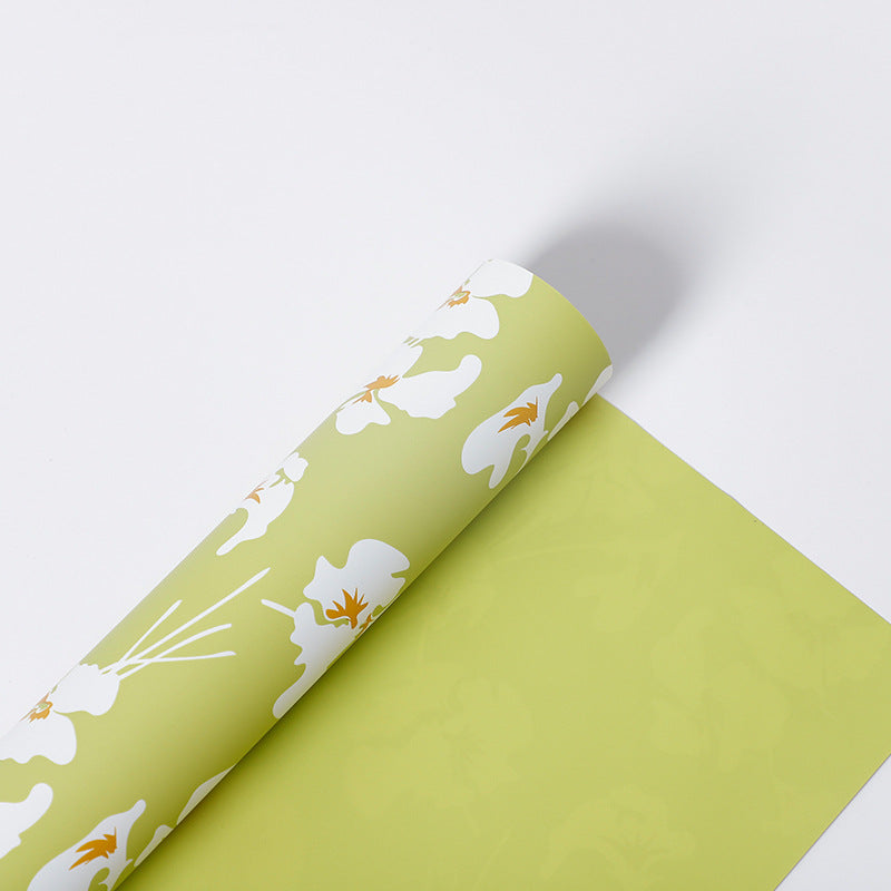 Iris Flower Wrapping Paper - 20 Sheets