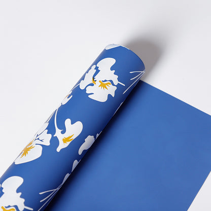 Iris Flower Wrapping Paper - 20 Sheets