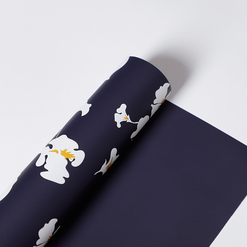 Iris Flower Wrapping Paper - 20 Sheets