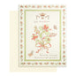 Love Among Flowers Rose Wrapping Paper - 10 Sheets