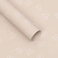 Waterproof Printed Elegant Wrapping Paper Beloved - 20 Sheets