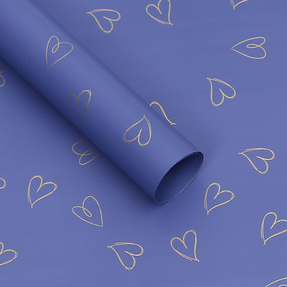 Waterproof Printed Elegant Wrapping Paper Beloved - 20 Sheets