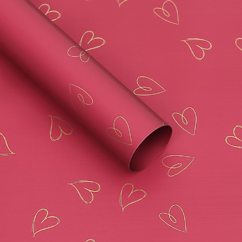 Waterproof Printed Elegant Wrapping Paper Beloved - 20 Sheets