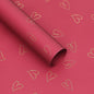 Waterproof Printed Elegant Wrapping Paper Beloved - 20 Sheets