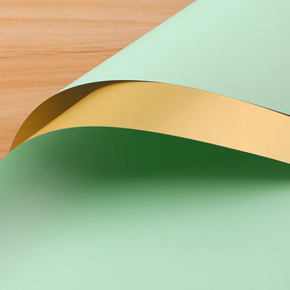Waterproof Luxury Double Sided Gold Wrapping Paper – 20 Sheets