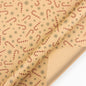New Vintage Kraft Christmas Gift Wrapping Paper - 10 Sheets