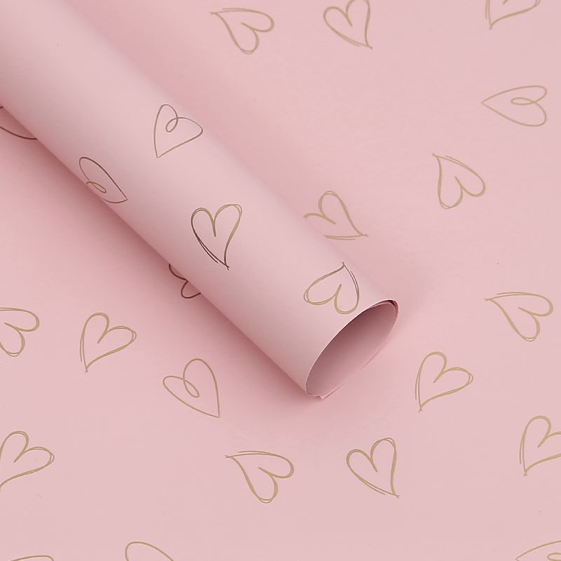 Waterproof Printed Elegant Wrapping Paper Beloved - 20 Sheets