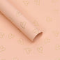 Waterproof Printed Elegant Wrapping Paper Beloved - 20 Sheets