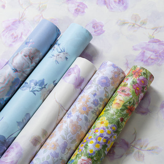 Monet Garden Pear Wrapping Paper - 10 Sheets