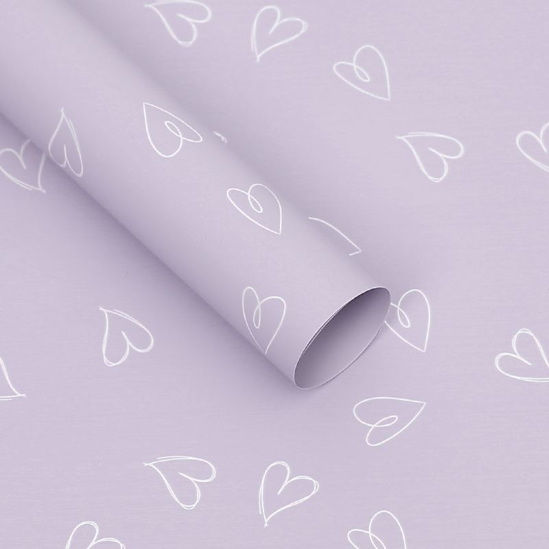 Waterproof Printed Elegant Wrapping Paper Beloved - 20 Sheets