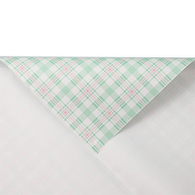 Two Tone Plaid Vintage Elegant Wrapping Paper