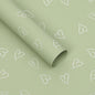 Waterproof Printed Elegant Wrapping Paper Beloved - 20 Sheets