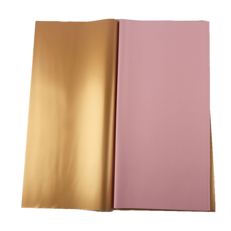 Waterproof Luxury Double Sided Gold Wrapping Paper – 20 Sheets