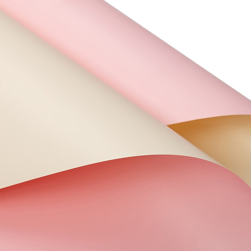 Two-Tone European Style Elegant Wrapping Paper – 20 Sheets