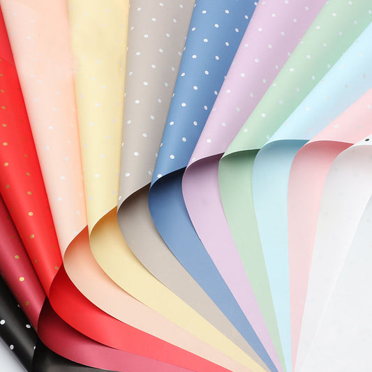 Polka Dot Elegant Wrapping Paper - 20 Sheets