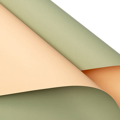 Two-Tone European Style Elegant Wrapping Paper – 20 Sheets