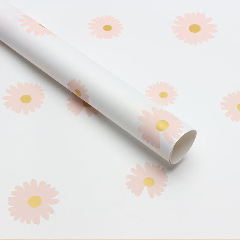 Fresh Like You Daisy Waterproof Floral Wrapping Paper - 20 Sheets