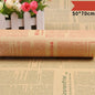 Vintage English Newspaper Kraft Wrapping Paper - 20 Sheets