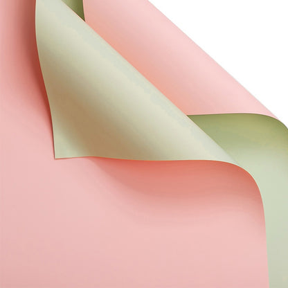 Two-Tone European Style Elegant Wrapping Paper – 20 Sheets