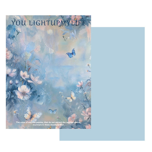 Sicily Oil Painting Wrapping Paper - 10 Sheets