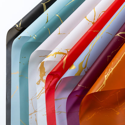 Best Selling Gold Marble Wrapping Paper - 5 Sheets