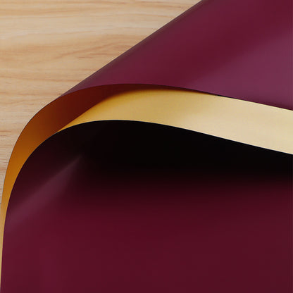 Waterproof Luxury Double Sided Gold Wrapping Paper – 20 Sheets