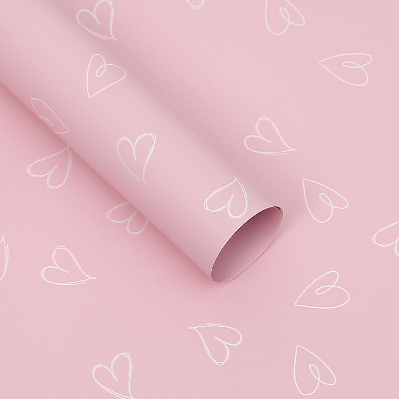 Waterproof Printed Elegant Wrapping Paper Beloved - 20 Sheets