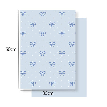 Romantic Bow Series Wrapping Paper - 10 Sheets