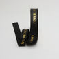 Love Is Eternal Satin Ribbon – 2.5 cm x 40 yd Gold Foil Print x 6 rolls