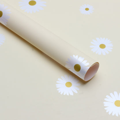 Fresh Like You Daisy Waterproof Floral Wrapping Paper - 20 Sheets