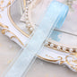 Jacquard Printed Organza Ribbon – 2.5 cm x 5 yd x 6 rolls