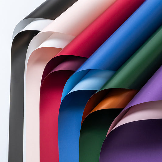 Two-Tone European Style Elegant Wrapping Paper – 20 Sheets