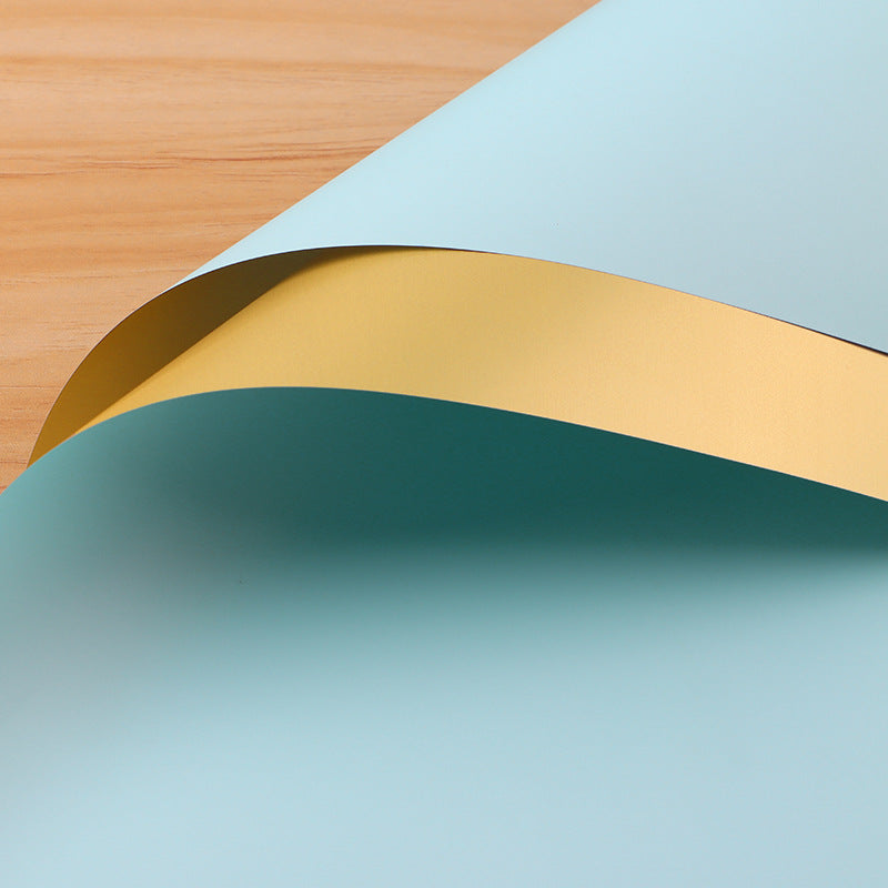 Waterproof Luxury Double Sided Gold Wrapping Paper – 20 Sheets