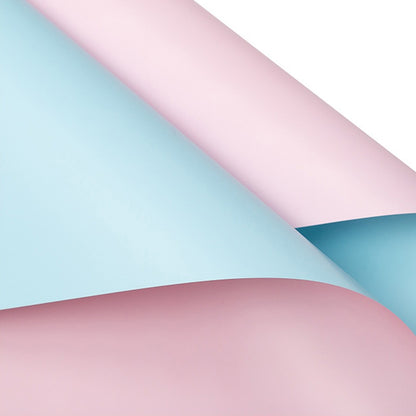 Two-Tone European Style Elegant Wrapping Paper – 20 Sheets