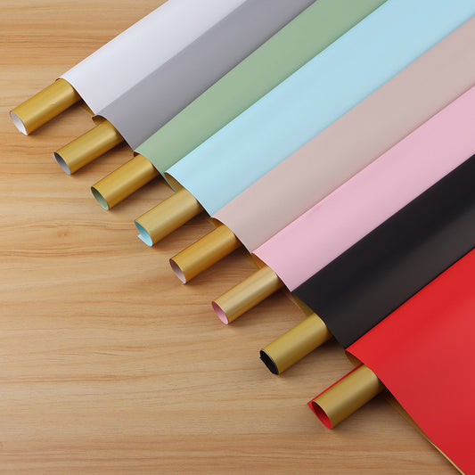 Waterproof Luxury Double Sided Gold Wrapping Paper – 20 Sheets