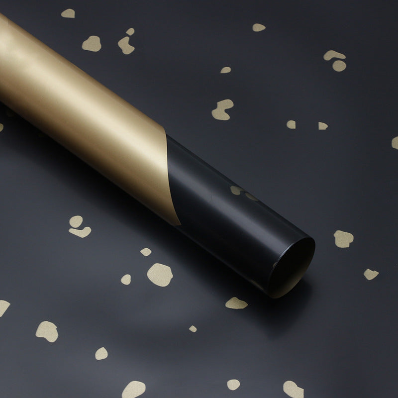 Gold Foil Glitter Wrapping Paper - 20 Sheets