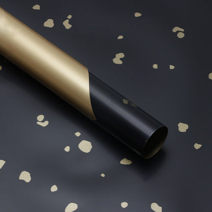 Gold Foil Glitter Wrapping Paper - 20 Sheets