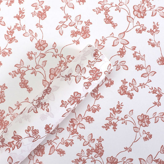 European Floral Art Paper Waterproof Wrapping Paper - 10 Sheets