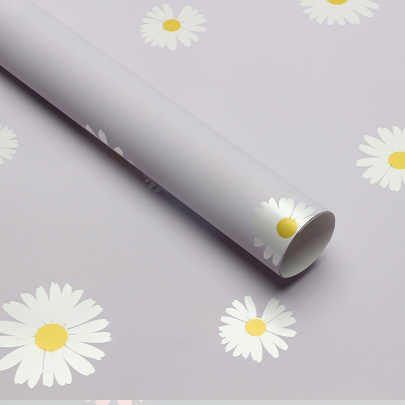 Fresh Like You Daisy Waterproof Floral Wrapping Paper - 20 Sheets