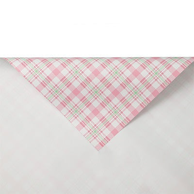 Two Tone Plaid Vintage Elegant Wrapping Paper