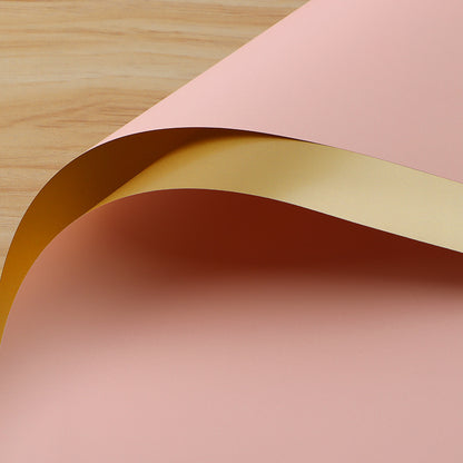 Waterproof Luxury Double Sided Gold Wrapping Paper – 20 Sheets