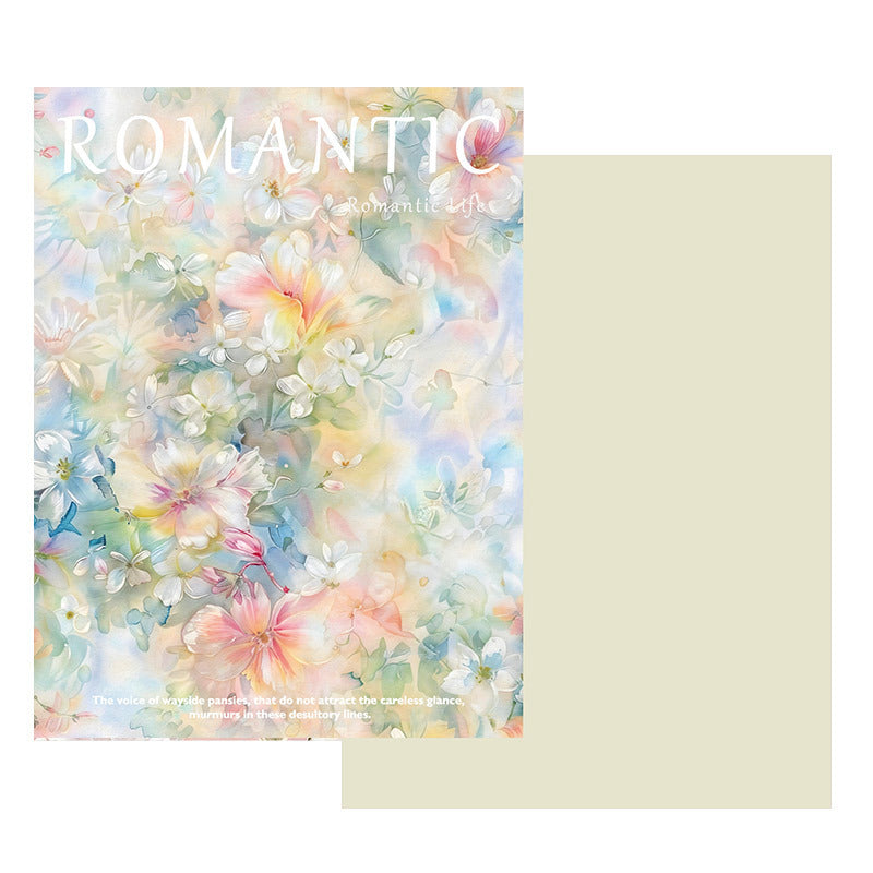 Sicily Oil Painting Wrapping Paper - 10 Sheets