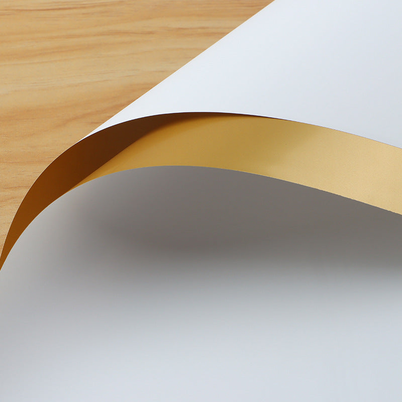 Waterproof Luxury Double Sided Gold Wrapping Paper – 20 Sheets