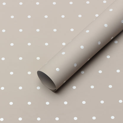 Polka Dot Elegant Wrapping Paper - 20 Sheets