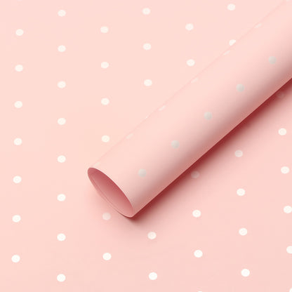Polka Dot Elegant Wrapping Paper - 20 Sheets
