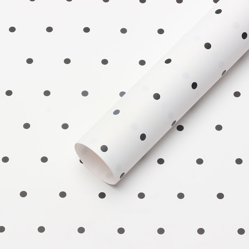 Polka Dot Elegant Wrapping Paper - 20 Sheets