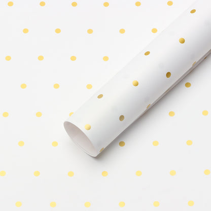 Polka Dot Elegant Wrapping Paper - 20 Sheets